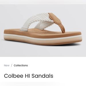 New With tags. Never worn. ROXY flip flops